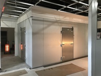 Double door walk-in cooler
