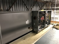 Overhead commercial HVAC